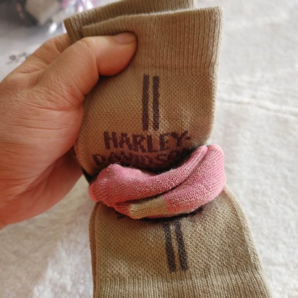 Harley-Davidson	2-prs of Riding crew socks                #25 S1 - Picture 2 of 5